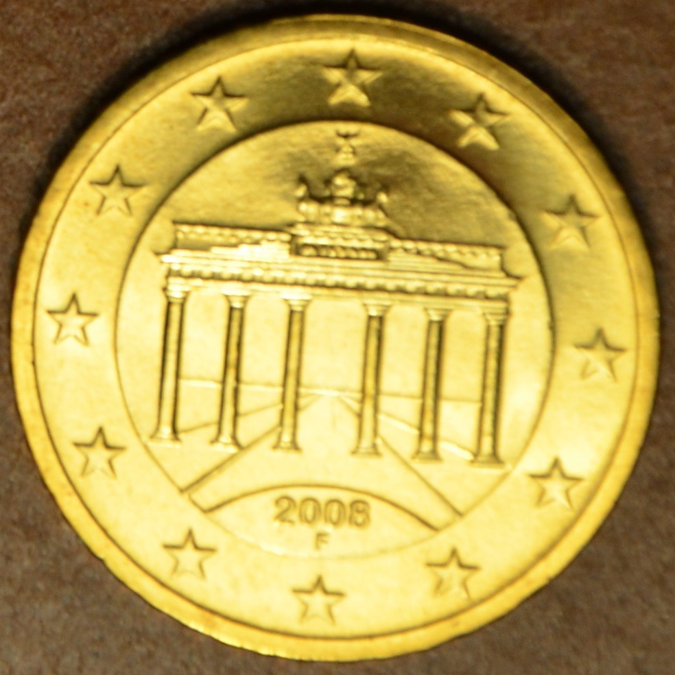 10 cent Nemecko "F" 2008 (UNC)