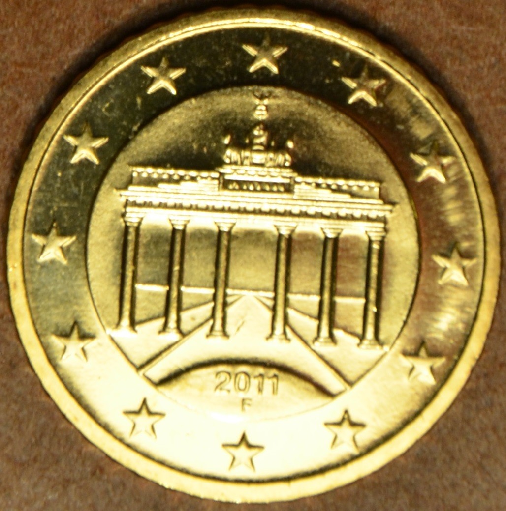 10 cent Nemecko "F" 2011 (UNC)