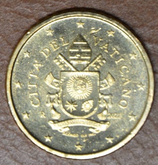 10 cent Vatikán 2021 (BU)
