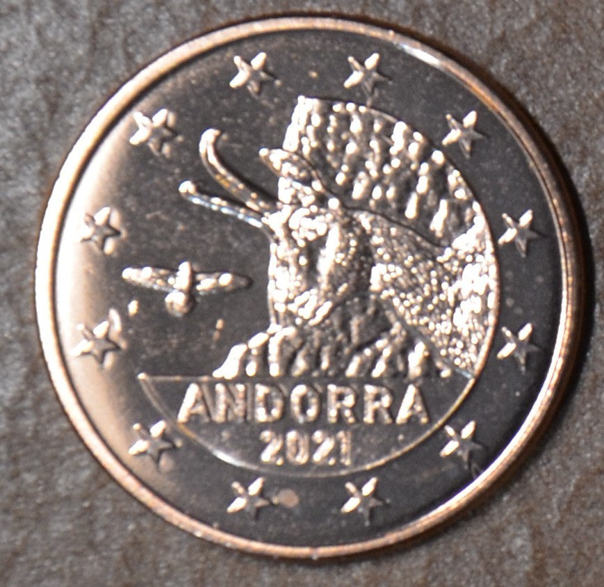 2 cent Andorra 2021 (UNC)
