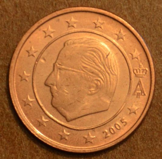 2 cent Belgicko 2005 (UNC)