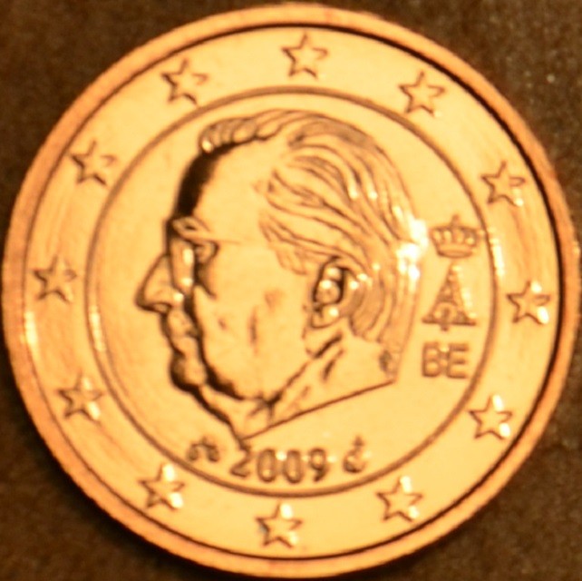 2 cent Belgicko 2009 (BU)