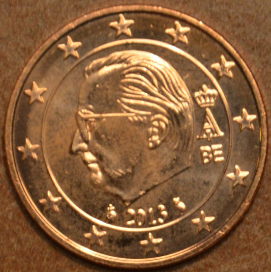 2 cent Belgicko 2013 (UNC)