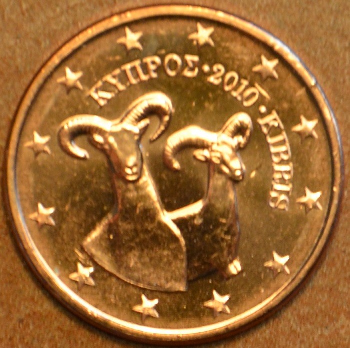 2 cent Cyprus 2010 (UNC)