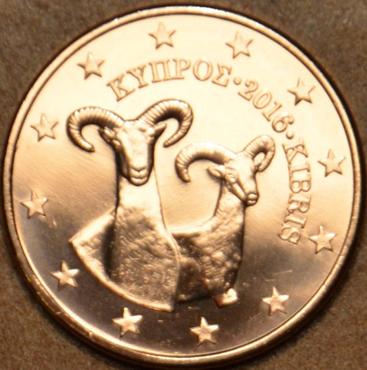 2 cent Cyprus 2016 (UNC)