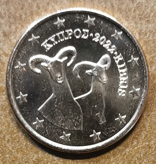 2 cent Cyprus 2022 (UNC)
