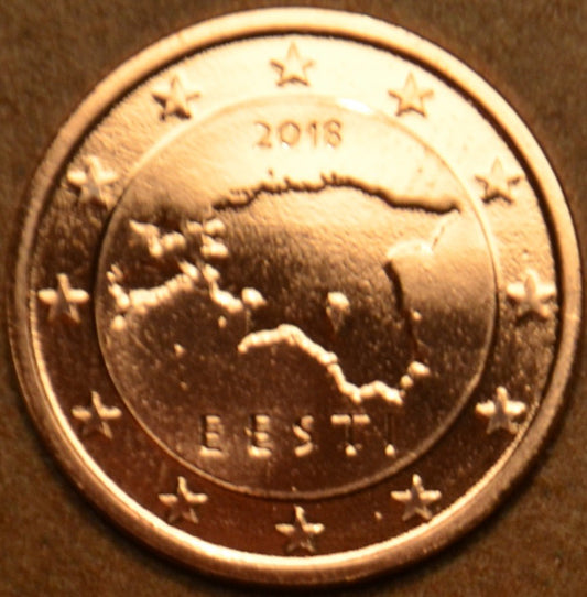 2 cent Estónsko 2018 (UNC)