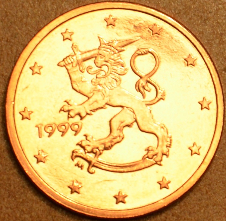 2 cent Fínsko 1999 (UNC)