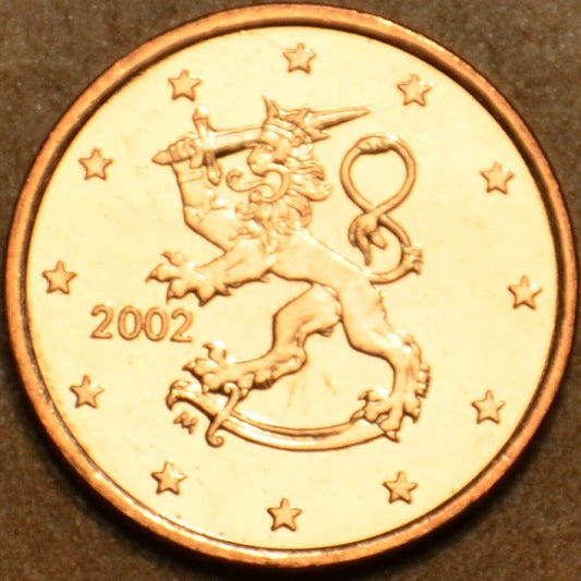 2 cent Fínsko 2002 (UNC)