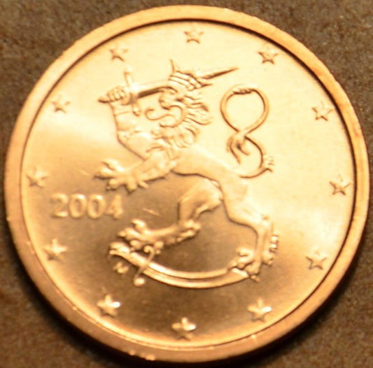 2 cent Fínsko 2004 (UNC)