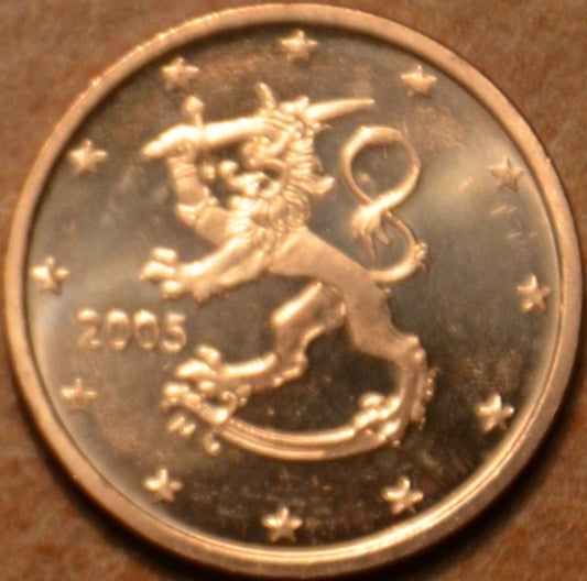 2 cent Fínsko 2005 (UNC)