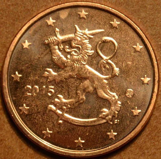 2 cent Fínsko 2015 (UNC)