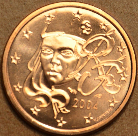 2 cent Francúzsko 2004 (UNC)