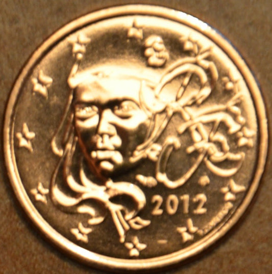 2 cent Francúzsko 2012 (UNC)