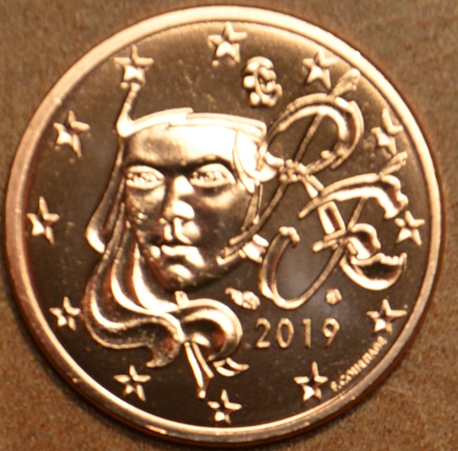 2 cent Francúzsko 2019 (UNC)