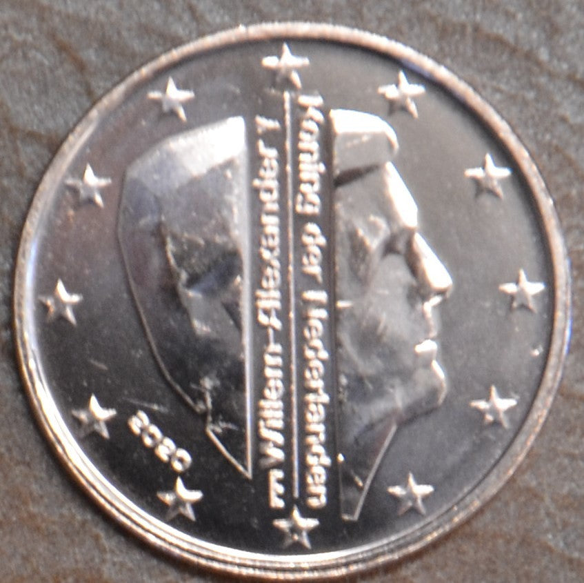 2 cent Holandsko 2020 - Kráľ Willem Alexander (UNC)