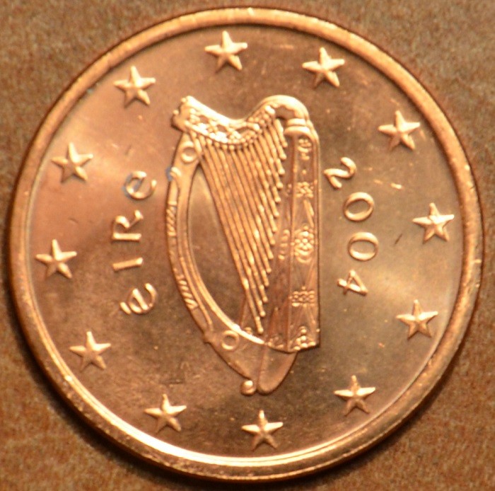 2 cent Írsko 2004 (UNC)