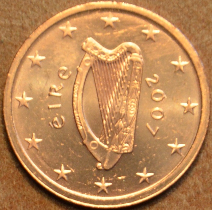 2 cent Írsko 2007 (UNC)