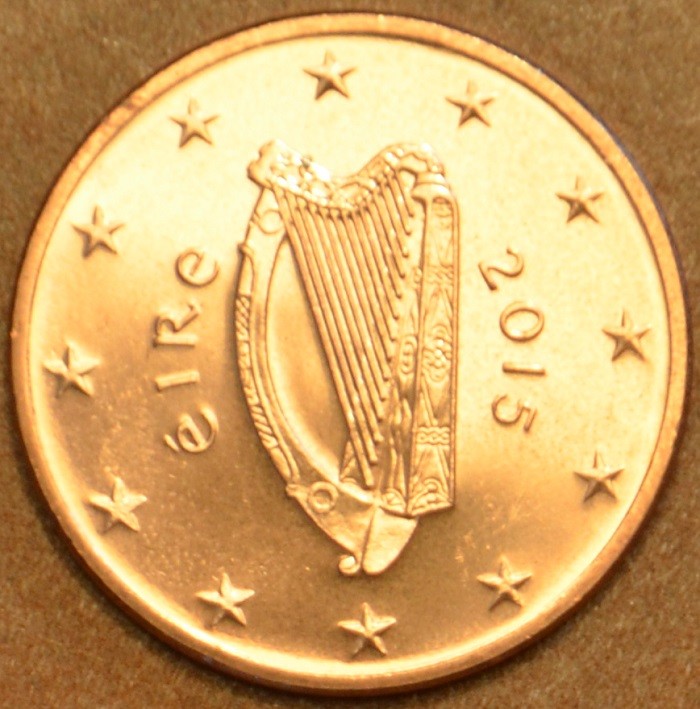 2 cent Írsko 2015 (UNC)