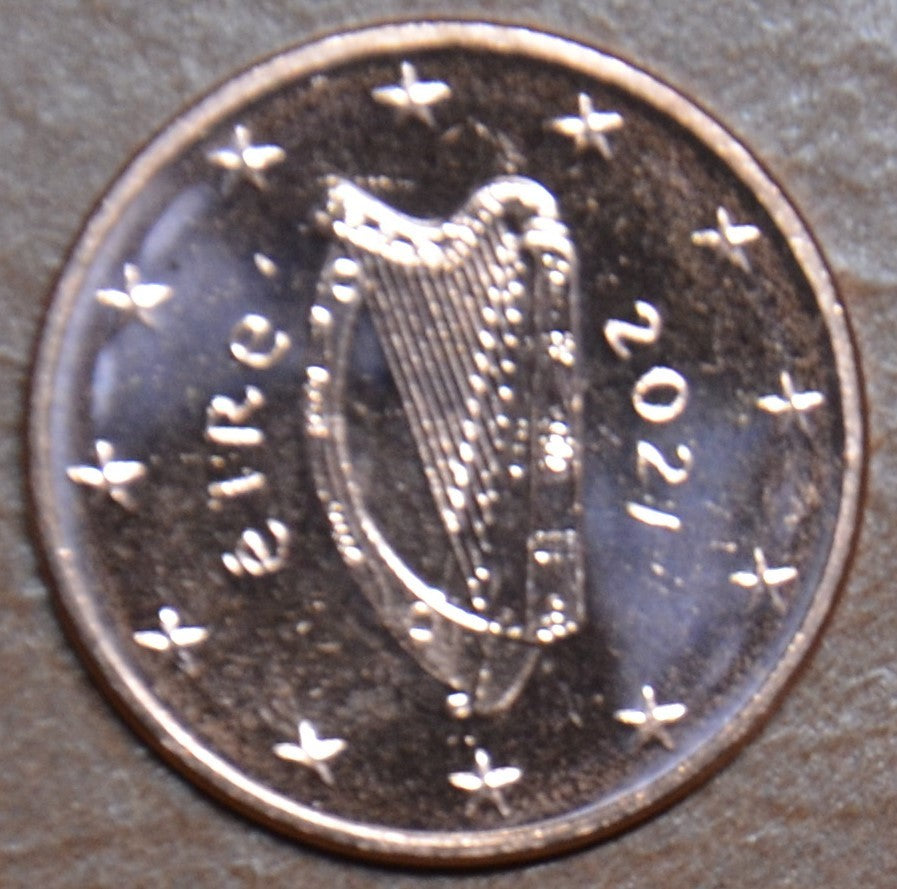 2 cent Írsko 2021 (UNC)