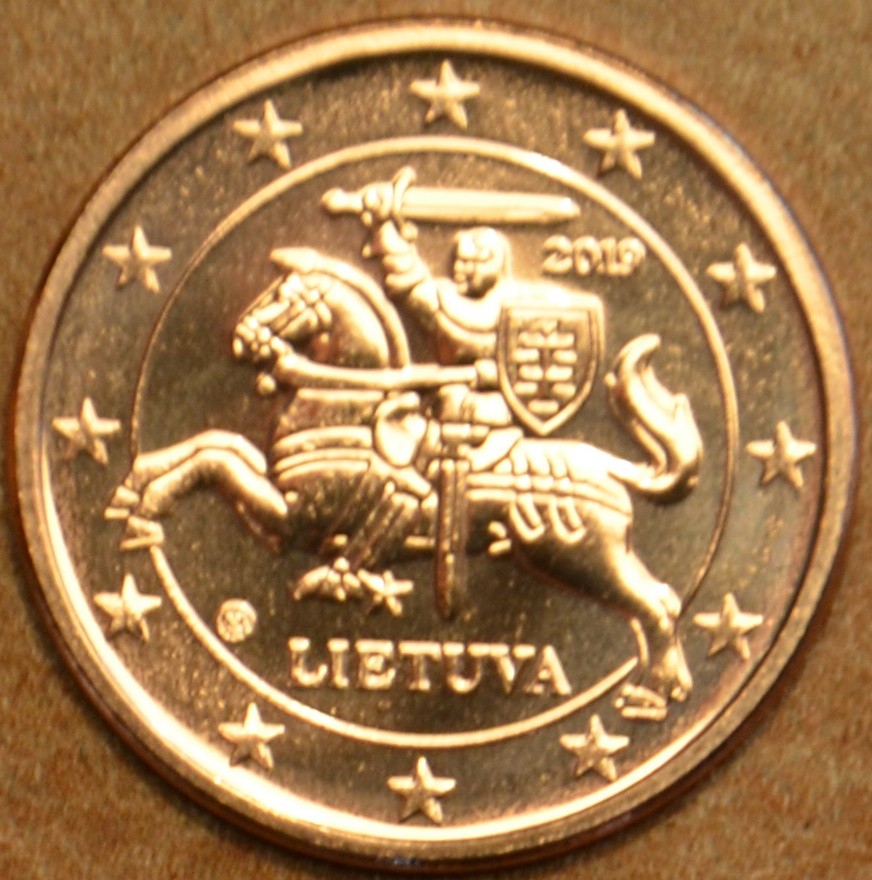 2 cent Litva 2019 (UNC)