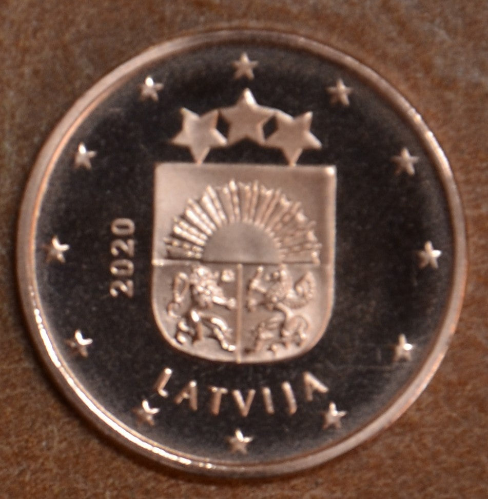 2 cent Lotyšsko 2020 (UNC)
