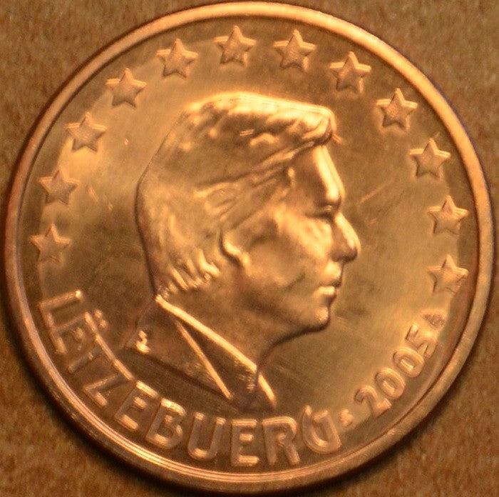 2 cent Luxembursko 2005 (UNC)