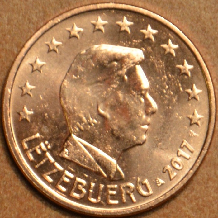 2 cent Luxembursko 2017 (UNC)