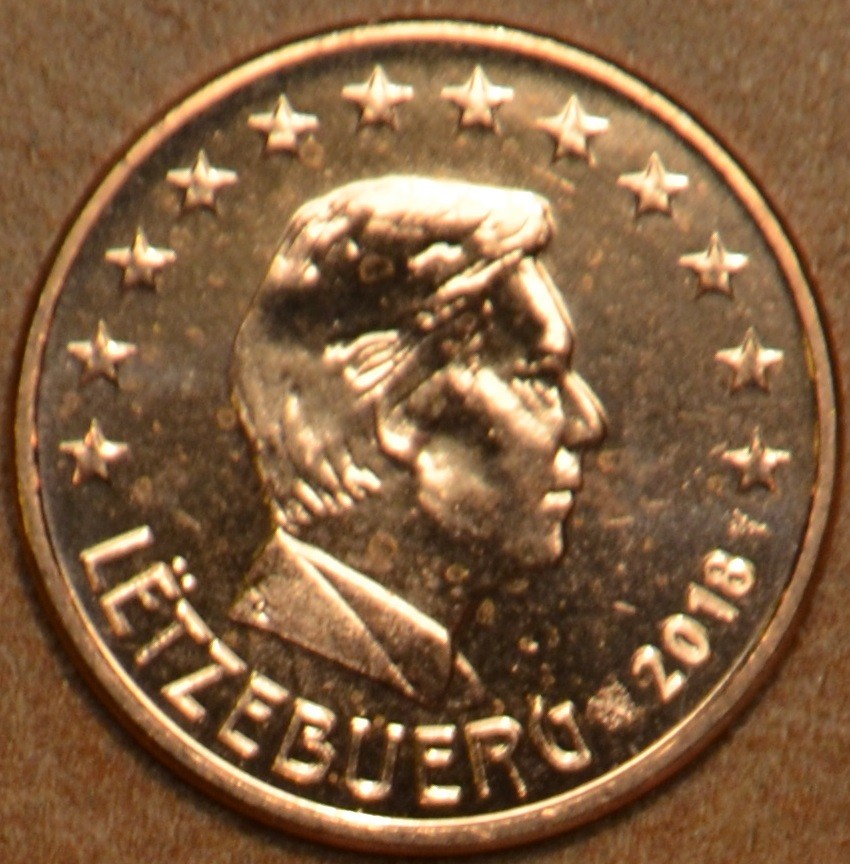 2 cent Luxembursko 2018 (UNC)