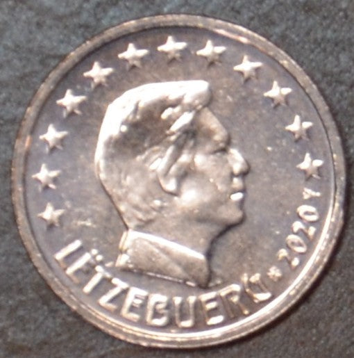 2 cent Luxembursko 2020 (UNC)