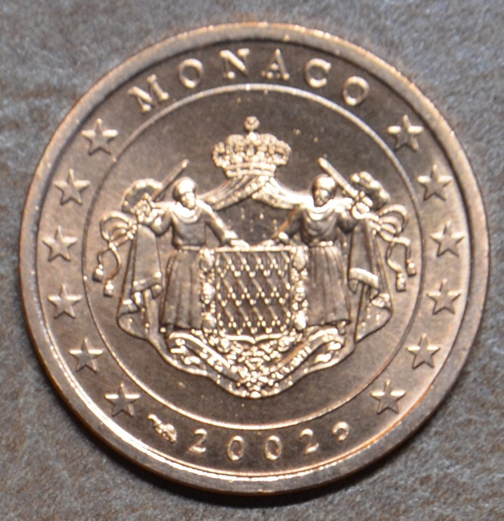 2 cent Monaco 2002 (BU)