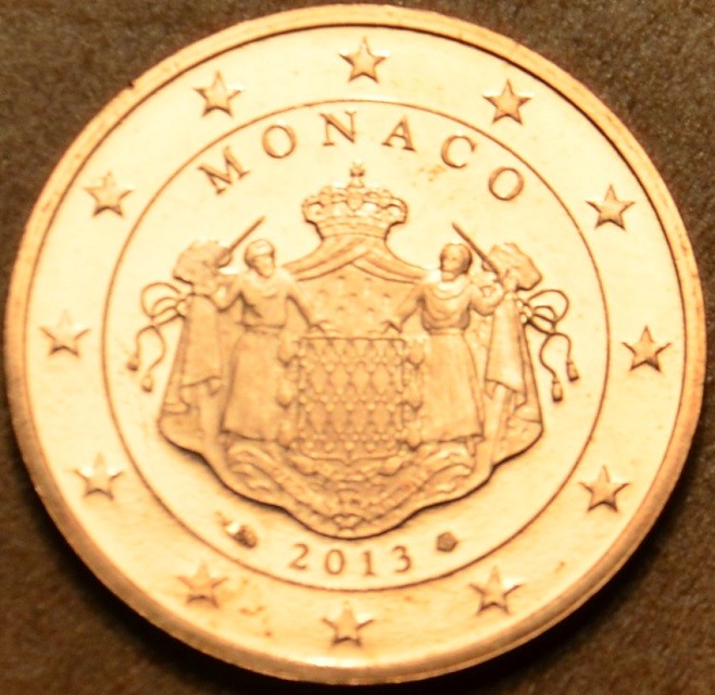 2 cent Monaco 2013 (BU)