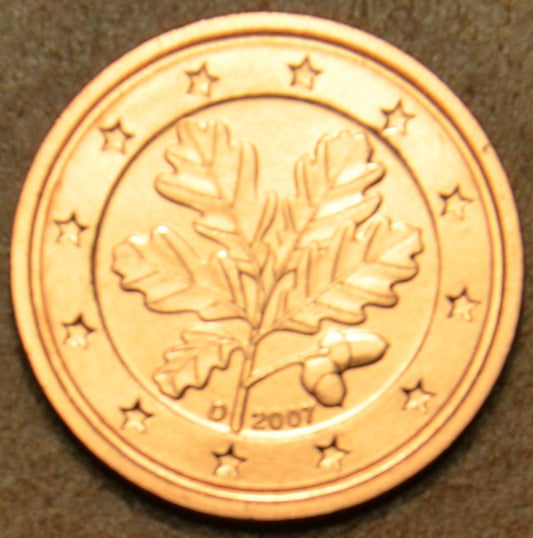 2 cent Nemecko 2007 "D" (UNC)