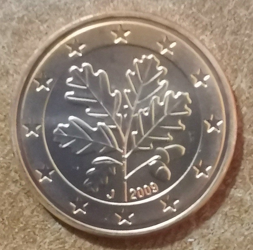 2 cent Nemecko 2009 "J" (UNC)