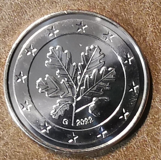 2 cent Nemecko 2022 "G" (UNC)