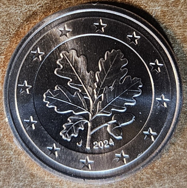 2 cent Nemecko 2024 "J" (UNC)