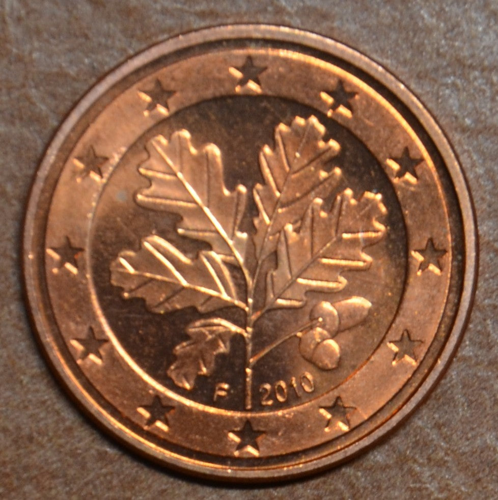 2 cent Nemecko "F" 2010 (UNC)