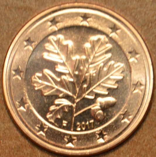 2 cent Nemecko "F" 2017 (UNC)