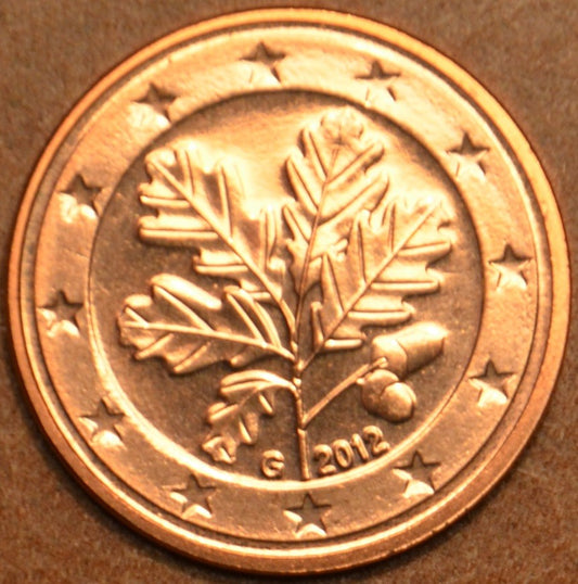 2 cent Nemecko "G" 2012 (UNC)