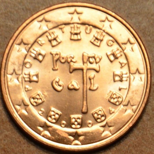 2 cent Portugalsko 2004 (UNC)