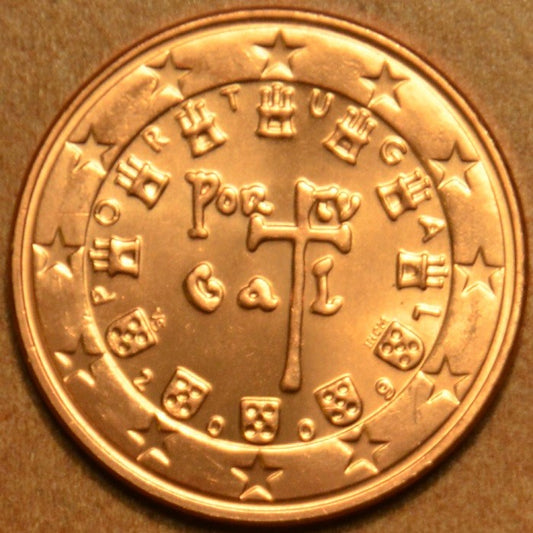 2 cent Portugalsko 2009 (UNC)