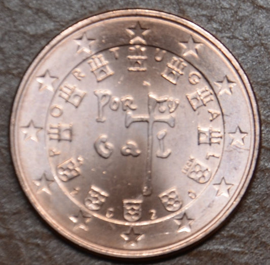 2 cent Portugalsko 2020 (UNC)