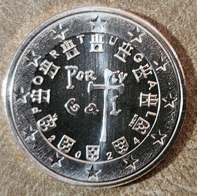 2 cent Portugalsko 2024 (UNC)