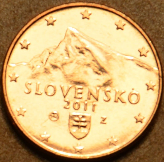 2 cent Slovensko 2011 (UNC)