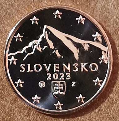 2 cent Slovensko 2023 (UNC)