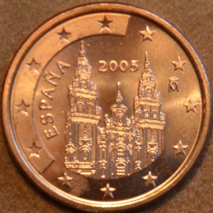 2 cent Španielsko 2005 (UNC)