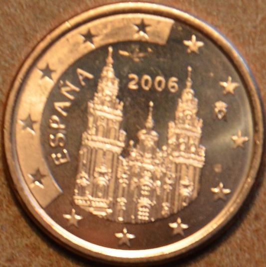 2 cent Španielsko 2006 (UNC)