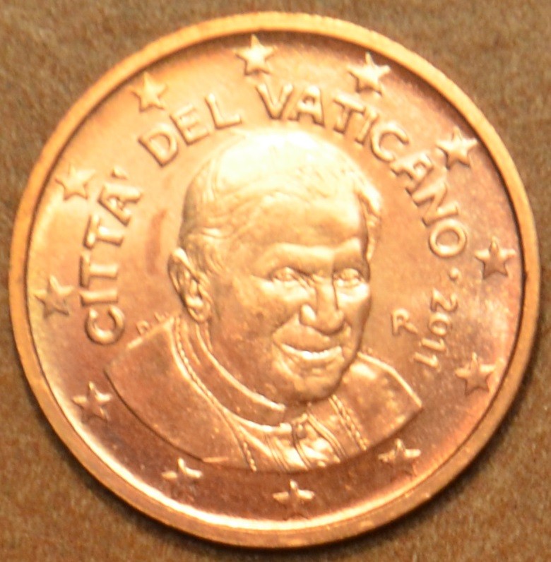 2 cent Vatikán 2011 (BU)