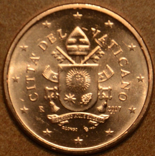 2 cent Vatikán 2017 (BU)