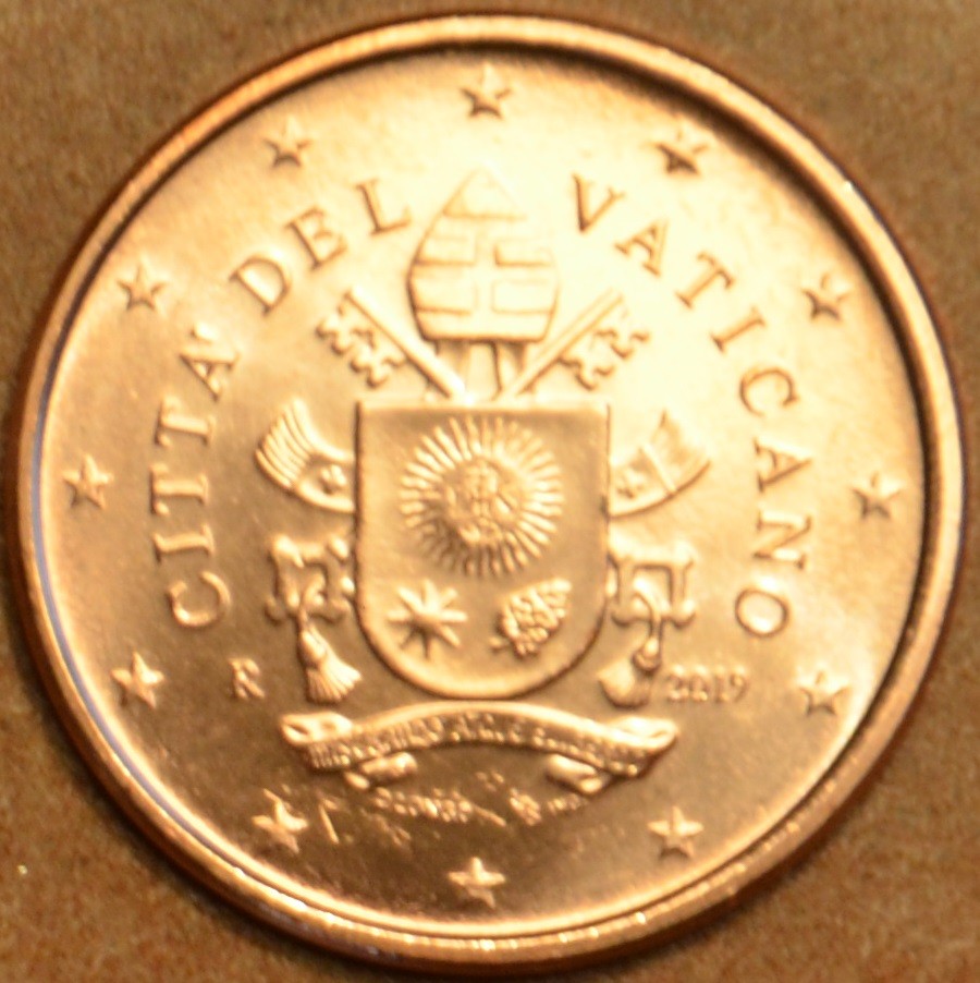 2 cent Vatikán 2019 (BU)